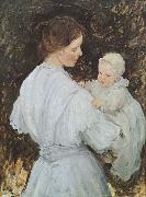 E.Phillips Fox, Mother and child